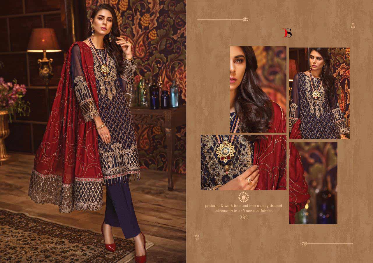 Deepsy Gulbano Vol 16 Georgette 231-236 Series Suit Deepsy Gulbano Vol 16 Georgette 231-236 Series Suit